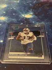Gabriel Davis 2020 Panini Chronicles Donruss Clearly Rated Rookie RR-GB 
