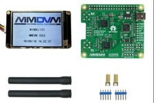 V1.3 MMDVM HS Dual Hat Duplex Hotspot P25 DMR YSF NXDN Raspberry Pi 2.2" LCD