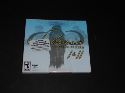 Syberia Collectors Edition: I & II (PC, 2008) Factory Sealed