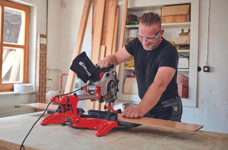 Einhell TC-SM 21311 Dual Zug-Kapp-Gehrungssäge Kappsäge Zugsäge Paneelsäge