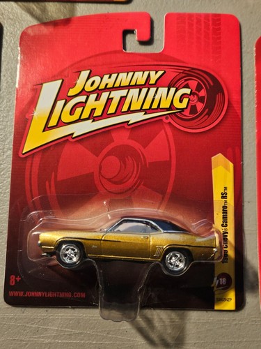LOT OF 5 JOHNNY LIGHTNING FOREVER 64 1:64 CHEVY CAMARO 3-1969 1-1971 1-1967 NIP - Picture 5 of 7