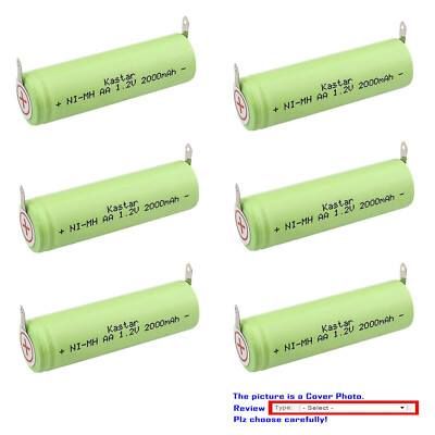 Kastar Ni-MH 1.2V 2000mAh Battery for Philips 422203613480 138-10584 HS199