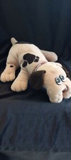 VINTAGE 1985 Tonka 18" Pound Puppies Tan Dog with Dark Brown Spots and Long Ears