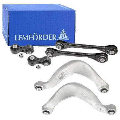 LEMFÖRDER Querlenker + Stabi Satz Hinten für AUDI A4 B8 A5 A6 C7 A8 D4 Q5 8RB