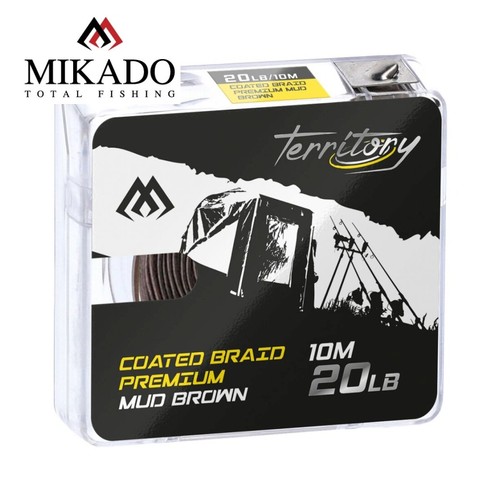 10m Coated Braid material de compartimento muy suave, recubierto marrón (1,10 EUR/m) - Imagen 2 de 3