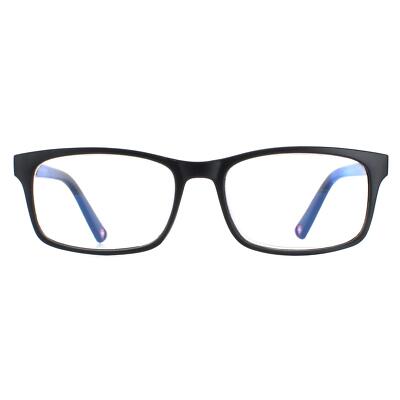 Montana Lesebrille BLF73 atte Schwarz Blaulicht Block +3.50
