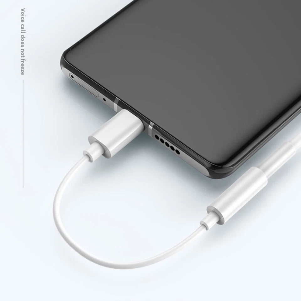 3x USB-C Type C to 3.5mm Port Aux Jack EarHeadphone Adapter for Samsung S23 S21 - Image 2 of 4