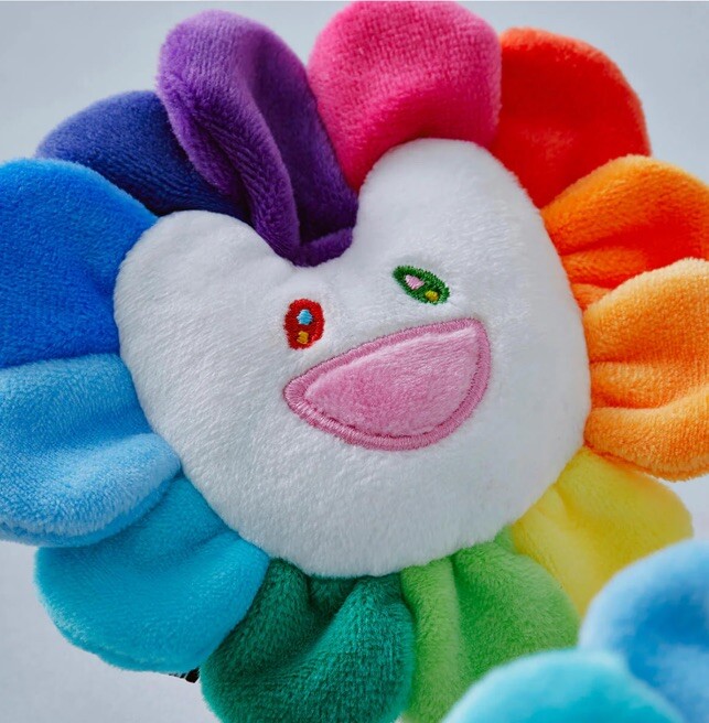 NEWJEANS X MURAKAMI SUPERNATURAL PLUSH FLOWER KEYRING Bag
