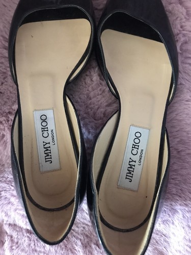 Jimmy Choo Damen Pumps Top Zustand Gr 38 Lack Leder Absatz 4,5 Schwarz Italy - Bild 4 von 10