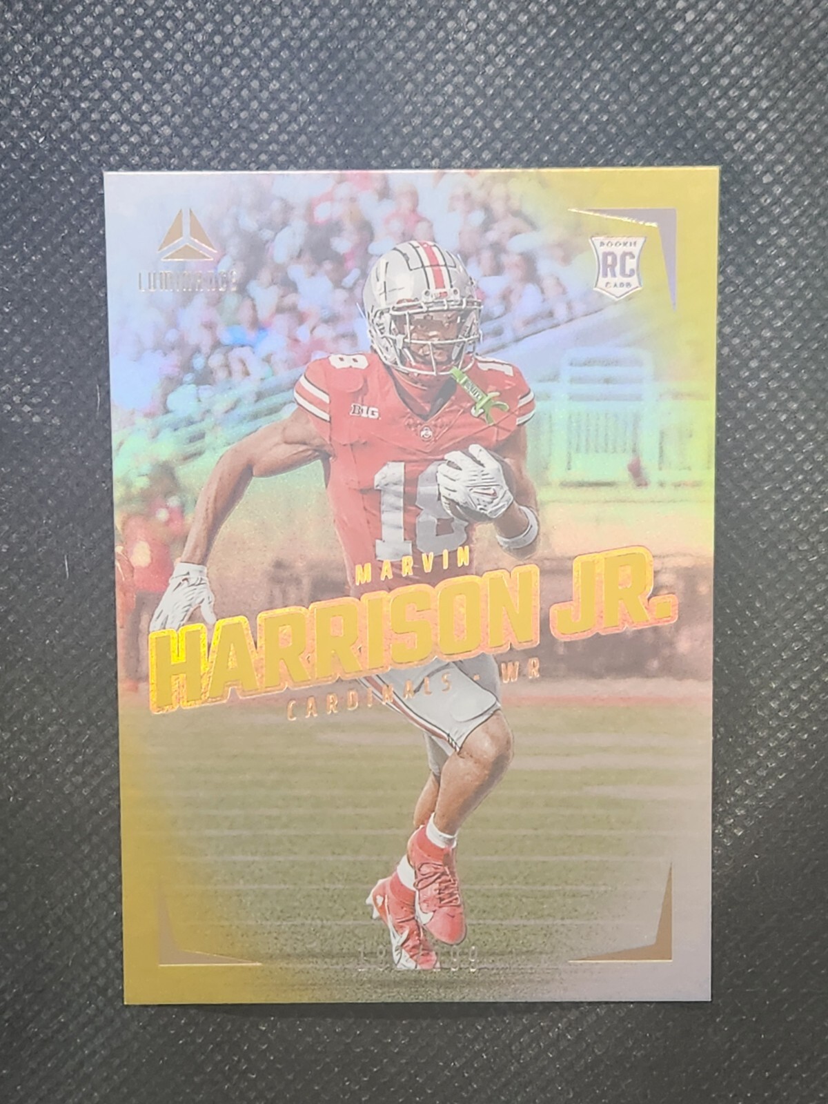 2024 Panini Luminance - Rookies Gold #104 Marvin Harrison Jr. /299 (RC)