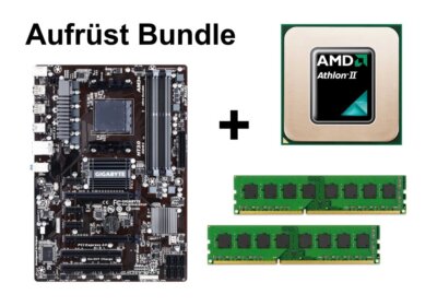 Aufrüst Bundle - Gigabyte 970A-DS3P + Phenom II X4 925 + 16GB RAM #99693