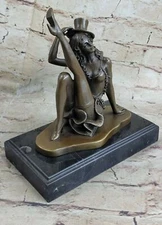 Handcrafted Detailed Beautiful Dancer By Renown French Artist Jean Patoue Bronze