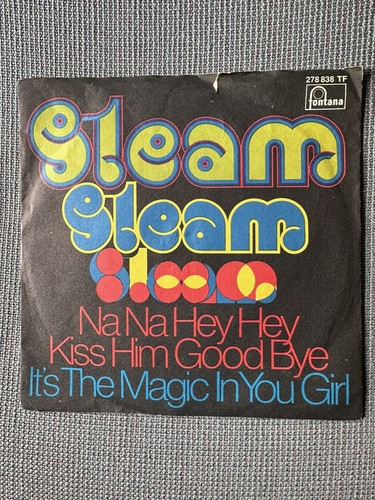 Steam - Na na hey hey kiss him good bye 7'' Vinyl Germany - Bild 1 von 4