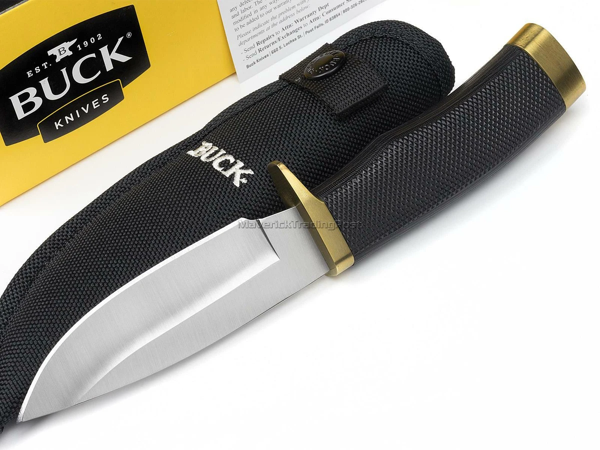 BUCK KNIFE CABELA'S PROGOLD WITH SHEATH 1879197689, 60 OFF