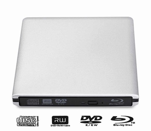 Alloy USB3.0 6X Blu-Ray BDR BD DVD RW Drive Burner Writer Player Laptop Desktop - Picture 4 of 11