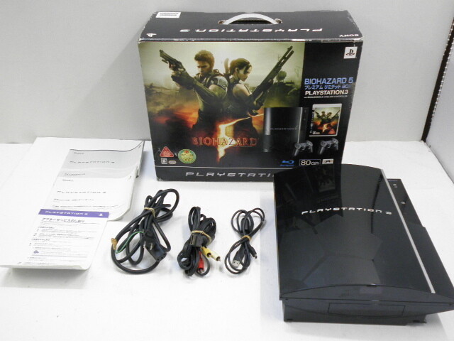 PLAYSTATION 3 (80GB) Resident Evil 5 Premium Limited BOX PLAYSTATION 3 (80GB) Resident Evil 5 Premium Limited BOX