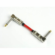 CANARE GS-6 8cm L-L type crank patch cable red 