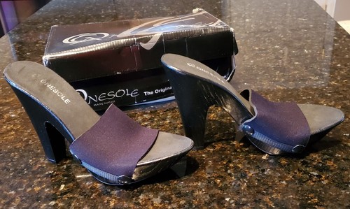 Onesole Chic Soft Step Diva Black Women's Shoes, Size 8 EUC! - Picture 7 of 16