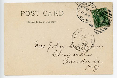 Antigua postal Nueva Orleans escena dique algodón empacado parte posterior indivisa publicada 1905 - Imagen 2 de 2