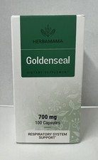 2 PACK Goldenseal Root Vegan 700mg 100 capsules EXP 10/27 U60G