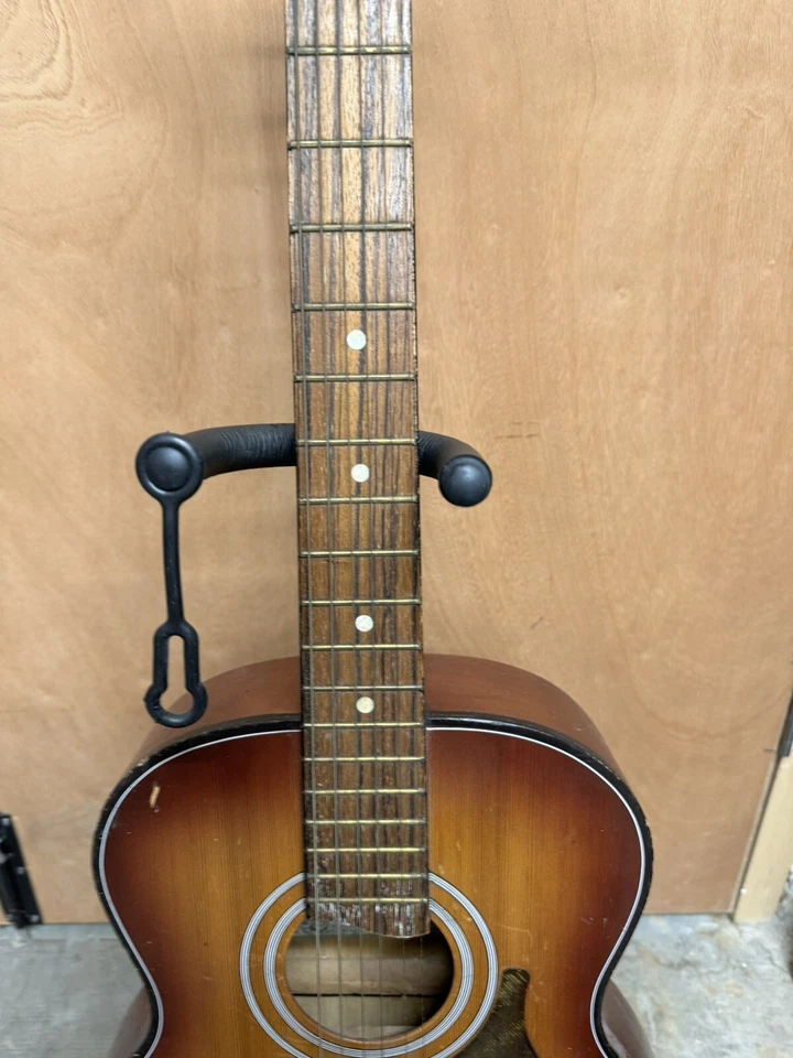 Classical Acoustic Guitar Montano by Takamine No.201  Folk Japan Made #370 - Image 3 of 4