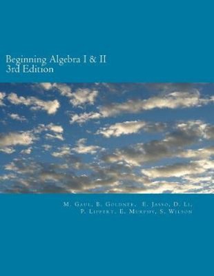 Anfangsalgebra I und II (3. Auflage): Ein Algebra-Arbeitsbuch von M. Gaul