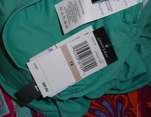 Jantzen Women's One Piece Swimsuit Seafoam Tides NEW with Tag Sz 10 USA Seller - Picture 5 of 12