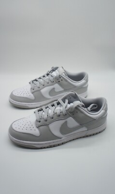 Nike Dunk Low Grey Fog Sneaker US 10 EU 44 Weiß Grau Freizeit Fashion Style