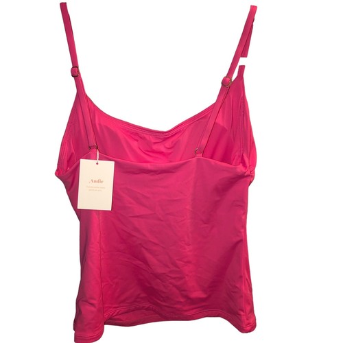 Canotta da bagno Andie The Longline Tank Rogue rosa taglia media nuova - Foto 4 di 12