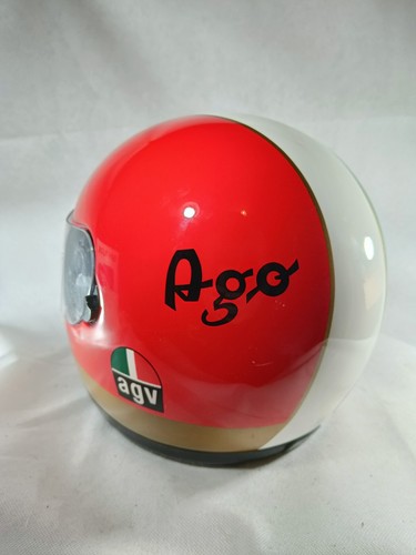 Seltener Agv Q3 Giacomo Ago Agostini Goodwood Replica Motorrad Motorrad Helm - Bild 5 von 18