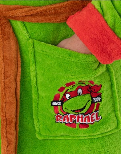 Vestido de vestir verde Teenage Mutant Ninja Turtles para hombre con capucha superhéroe - Imagen 3 de 33