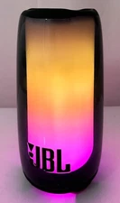 JBL Pulse 5 Portable Bluetooth Speaker with Light Show - Black Color