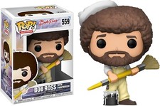 Funko POP! TV: Bob Ross - Bob Ross in Overalls Collectible Figure