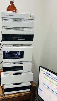 Agilent 1200 HPLC System with DAD & binary. PC c/w Openlab Chemstation & Method