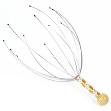 Head Massager Scalp Scratcher Octopus Neck Massage Stress Relief Relax Tool