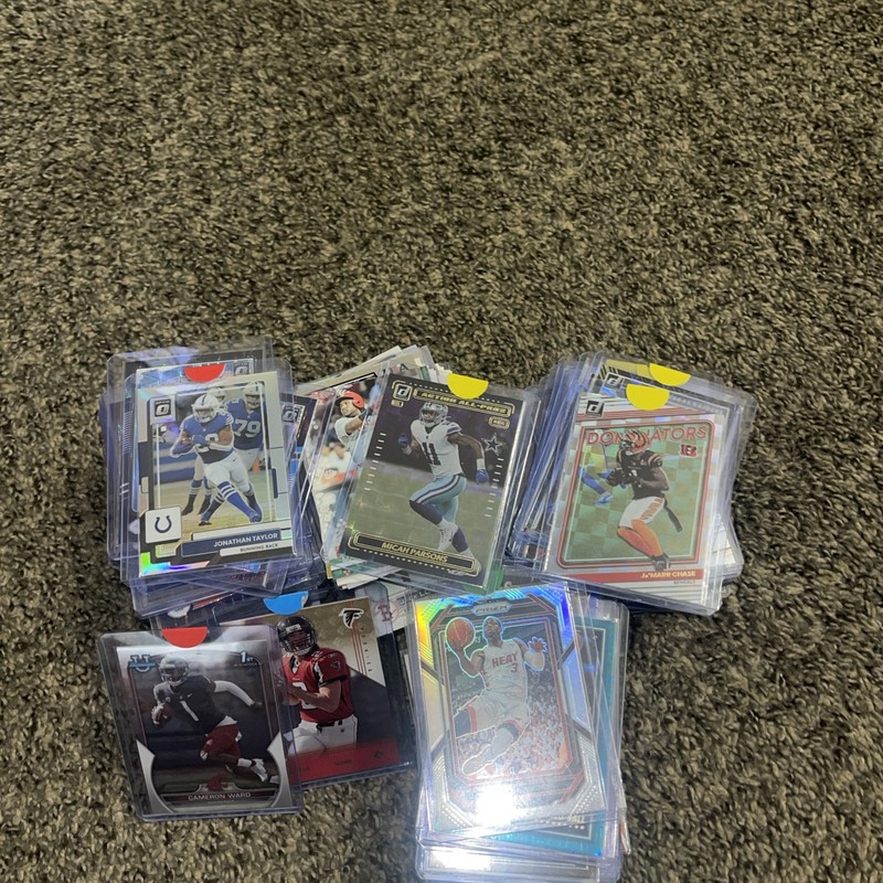 250+ TOP LOADED/SINGLES MULTI SPORT CARD LOT! UNSEARCHED! LEGENDS!! HITS! #7