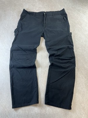 Dickies Flex Ripstop Utility Hose Herren 40 x 32 schwarz Arbeit Zimmermann Stretch