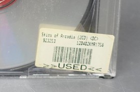 Sega Dreamcast Skies of Arcadia Disc 1 & 2 Video Game No Booklet