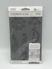 IOD  Baroque3  2016 Decor Mould Mold Rare COLLECTORS Craft Clay Resin NIB