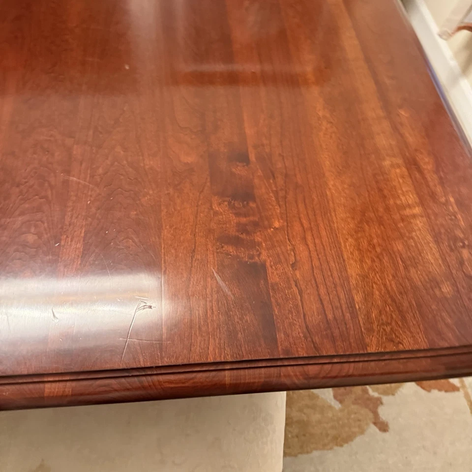 Muebles de comedor formales Thomasville Kincaid Commonwealth cerezo madera maciza Foto 2 de 4