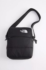 The North Face Nuptse Puffer Crossbody Shoulder Bag in TNF BLACK NEW