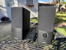 Bose Companion 2 Series III Multimedia Speakers - for PC with 3.5mm AUX  PC In