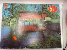 Vintage MB Big Ben 1000 Pc Puzzle Erbs Bridge Ephrata PA 1986 USA