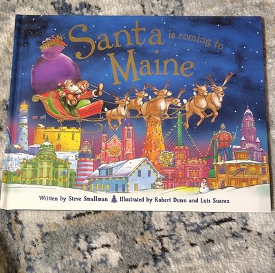 Sourcebooks Jabberwocky Illustrated Book: Santa Is Coming to Maine by Smallman