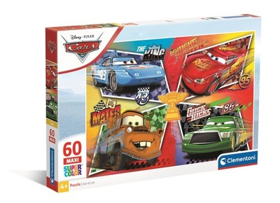 Clementoni - Puzzel voor kinderen, 60 MAXI delen Supercolor, voor kinderen van 4