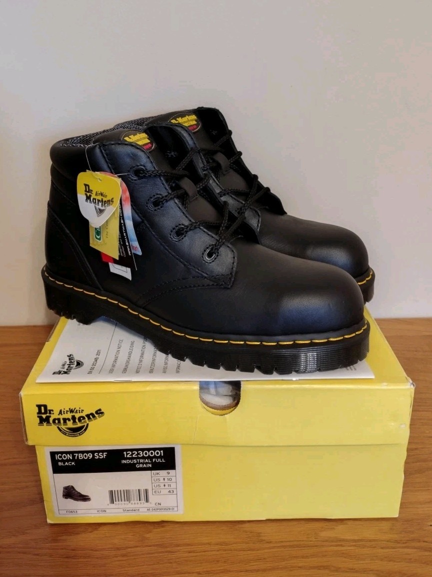 Dr Martens Icon 7B09 SSF Steel Toe Cap Work Safety Boots
