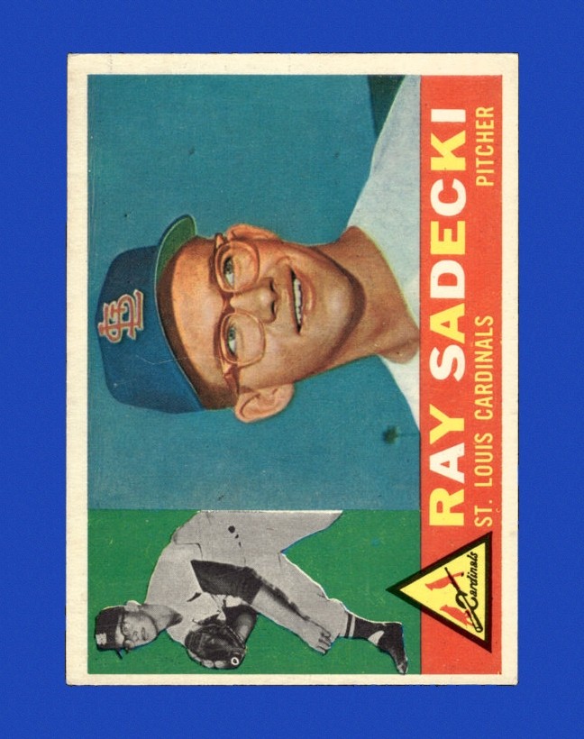 1960 Topps Set-Break #327 Ray Sadecki NR-MINT *GMCARDS*