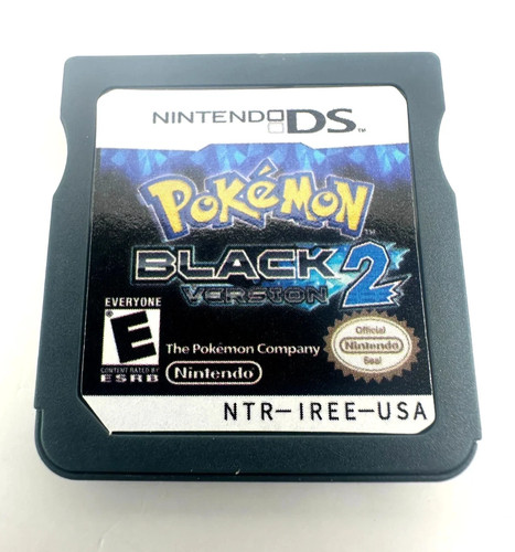 Pokémon Black 2 Version for Nintendo DS Game Cartridge Tested Works (PLS READ)