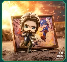 Bucky - POP MART Marvel Photo Frame Series Figures Confirmed Toy Doll Gift New