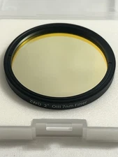 ZWO 2” OIII 7nm D2 Filter Astrophotography Filters ZWO-OIII Oxygen III
